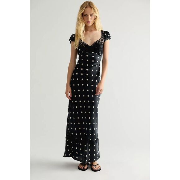 Free People Dresses & Skirts - Free People Butterfly Babe Maxi Dress Size M